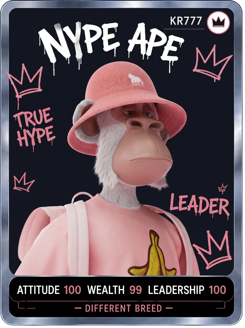 Nype Ape card